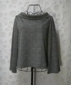 【未使用】22 OCTOBRE グレンチェックジャカードＰＯ