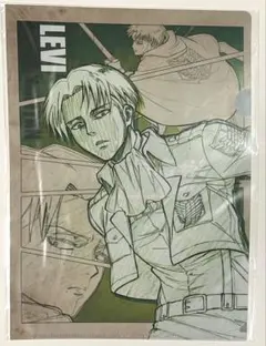 進撃の巨人 Season3 ローソン リヴァイ A4クリアファイル