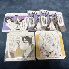 妖狐×僕SS いぬぼく コラボカフェ 特典コースター 15周年 藤原ここあ