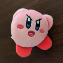 カービィ ぬいぐるみ 小型 怒った顔