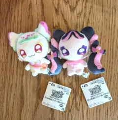 キミとアイドルプリキュア♪ コロっとまんまる プリフェイスぬいぐるみ　2体セット