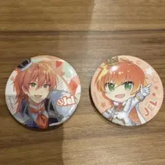 すとぷり　ジェルくん　缶バッジ（等身&ミニキャラ）2個セット