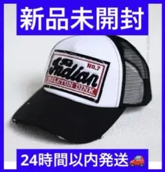 【新品未開封】ブラック　メッシュキャップ　帽子 アメカジ ヴィンテージ