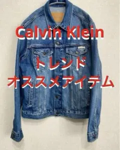 【特別価格】Calvin Klein 90s デニムジャケット インディゴ