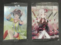 ホロライブウエハース　大空スバル　百鬼あやめ