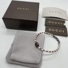 ☆極美品☆GUCCI☆グッチ☆ブレスレット☆レザー☆のサムネイル