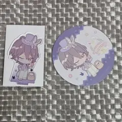 あんスタ アニカフェ 漣ジュン アクスタ 缶バッジ - メルカリ