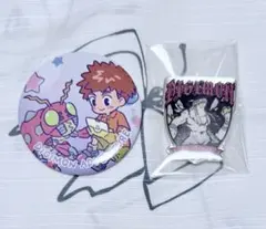 デジモンアドベンチャー 缶バッジ ピンバッジ セット