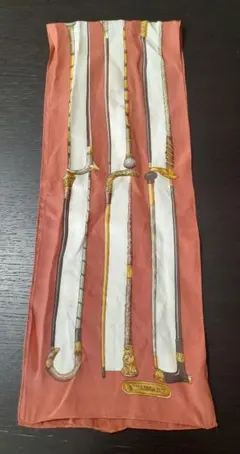 【訳あり】TRUSSARDI　スカーフ　レトロ