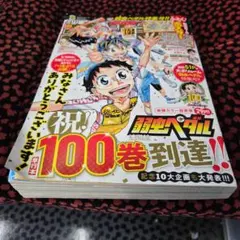 弱虫ペダル 巻島＆東堂 両面BIGポスター 別冊チャンピオン 2025年5月号 