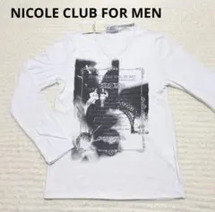 新品　NICOLE CLUB FOR MEN　メンズ　トップス　Tシャツ　L
