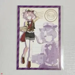 学園アイドルマスター 学マス まねきねこ 特典 ポストカード 有村麻央