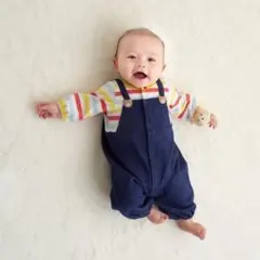 ミキハウス★ホットビスケッツ★新生児★ロンパース★ツーウェイオール★60★