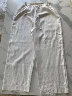 kikoホワイト 100%リネン パンツのサムネイル