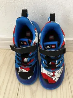 adidas LEGO スニーカー 青/赤/白　16cm