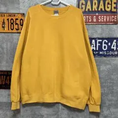 PROSPIRIT 無地　イエロー　スウェット　古着　XL オーバーサイズ