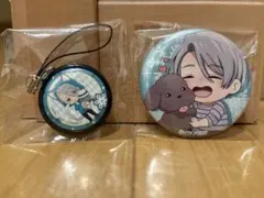 ユーリ!!! on ICE ヴィクトル 缶バッジ ラバスト セット 未使用美品