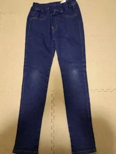 キッズデニムスリムフィットパンツ130cm