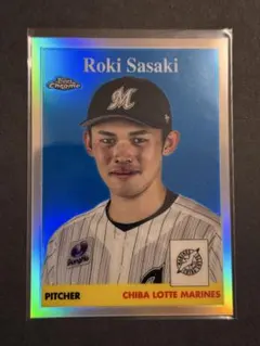 topps chrome npb 佐々木朗希