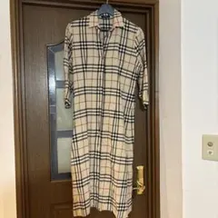 BURBERRY チェック シャツワンピース サイズ6