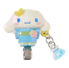 シナモロール 浴衣 ヘアクリップ サンリオ