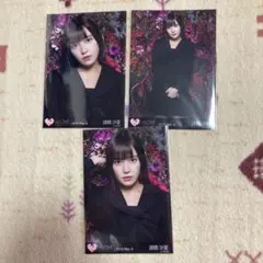 イコラブ 生写真 音嶋莉沙 山本杏奈 赤背景 手遅れcaution コンプ