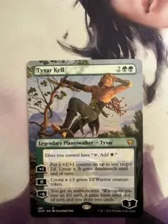 MTG タイヴァー・ケル/Tyvar Kell 英語　ボーダーレス