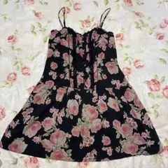 レストローズ 花柄キャミワンピース
