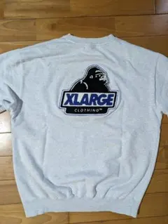 XLARGE グレー スウェット　Ｌサイズ