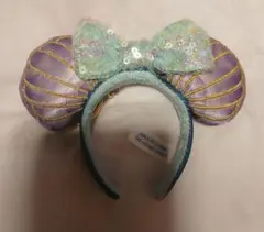 ディズニーリゾート　カチューシャ キーホルダー　アリエル