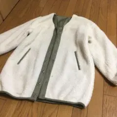 お値下げearth music&ecology リバーシブル ボアジャケット F