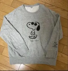 スヌーピー トレーナー 150cm グレー