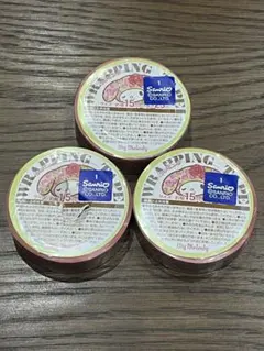 3個セット マイメロディー　サンリオ ラッピングテープ レアのサムネイル