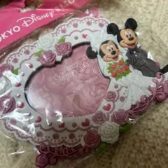 ディズニーリゾート　フォトフレームマグネット　ミッキー　ミニー
