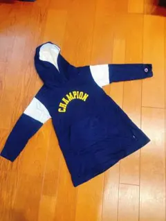 Champion フード付きワンピース ネイビー