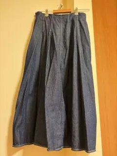 デニムフレアスカート