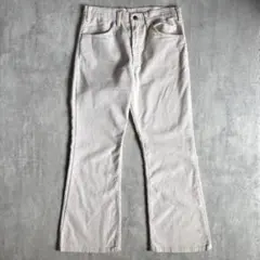 【80s Levi's】646 コーデュロイ　フレアパンツ　42talon 細畝
