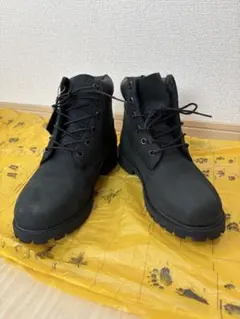 Timberland ブラック ブーツ スエード 24cm