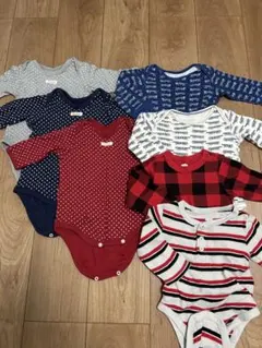 ベビー肌着 長袖 7点セット 80サイズ