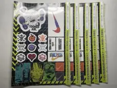 週刊少年ジャンプ付録ONE PIECE x NIKE スペシャルコラボステッカー