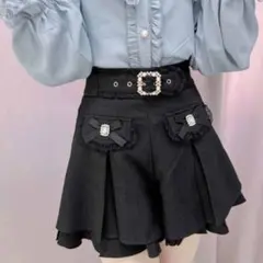 ROJITA ダブルリボン付きタックショートパンツ ロジータ