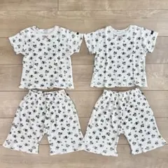 バースデイ　フタフタ　ディズニー　ミニー　パジャマ　半袖　双子　女の子　100のサムネイル