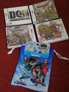 ドラゴンクエストモンスターズジョーカー3ドラクエ9ドラクエ11、ダイの大冒険巾着