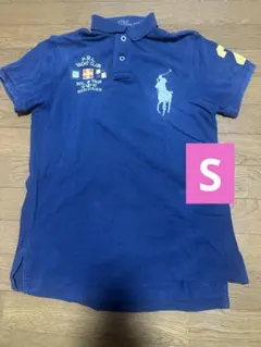【希少デザイン】ポロラルフローレン ビッグポニー ヨットクラブ ポロシャツ