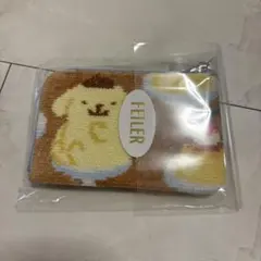フェイラーラブラリー L字型ポーチドアップテディニナ プリン柄
