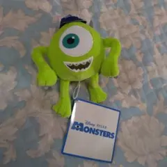 新品　モンスターズユニバーシティ　人形　ぬいぐるみ　マイク