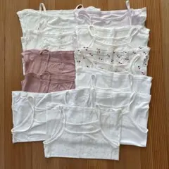 女の子用 キャミソール 11枚 セット　120cm