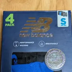 new balance ボクサーパンツ 4パック Sサイズ