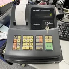 SHARP XE-A147 レジスター ブラック　中古品 シャープ 電子レジスタ 中古 XE-A147-B 100V | 店舗用品・その他,レジ