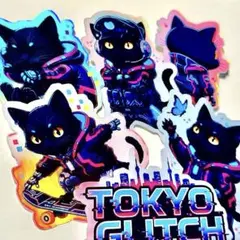 TOKYO GLITCHステッカー6枚セット